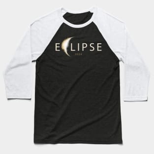Solar Eclipse 2024 Baseball T-Shirt